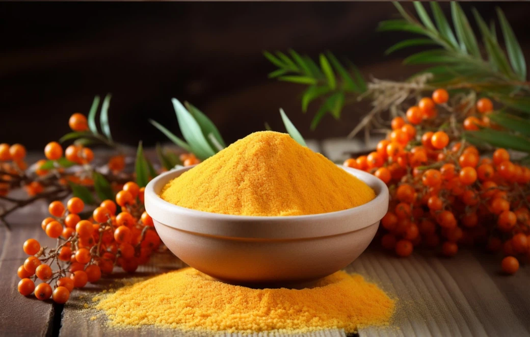 Freeze Dried Sea Buckthorn Powder Freeze Dried Sea Buckthorn Powder